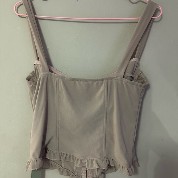 Missguided Purple Sleeveless Bustier Bodysuit - Picture 5 of 9